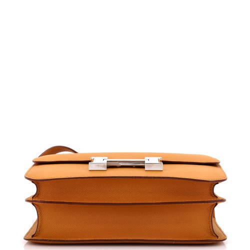 Pre-owned Hermes Hermes Constance Bag Epsom 24 In Brown