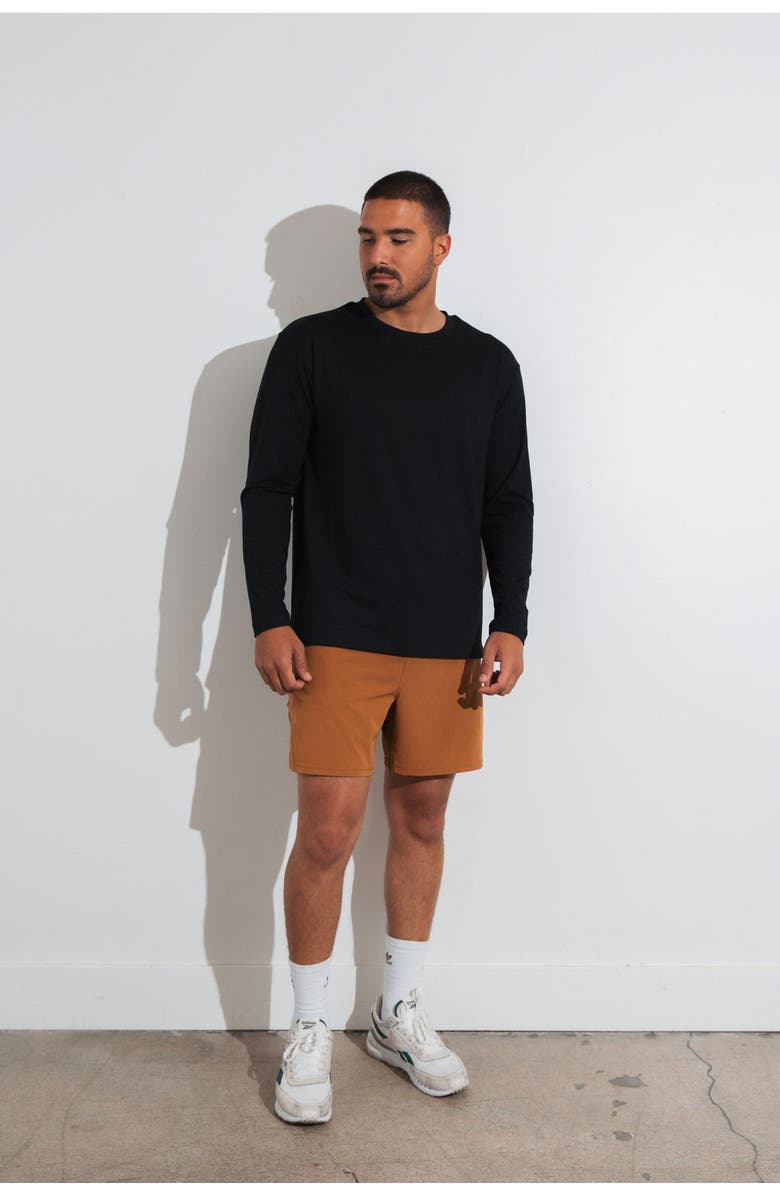 Vitality Motive Long Sleeve Tee, Alternate, color, Midnight