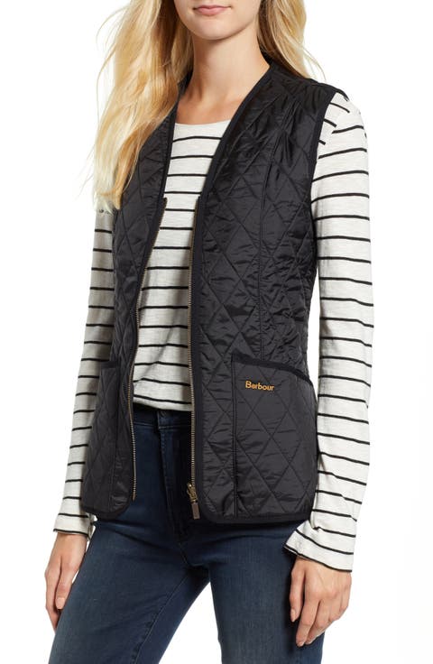 Betty Quilted Fleece Lined Vest