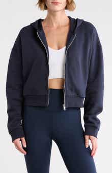 Odessa Full Zip Cropped Hoodie