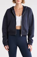 90 DEGREE BY REFLEX Odessa Full Zip Cropped Hoodie
