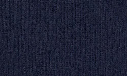 Nic + Zoe Nic+zoe Blanket Stitch Getaway Sweater In Dark Indigo