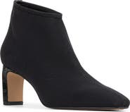 Donald Pliner Birdee Croc Embossed Trim Bootie