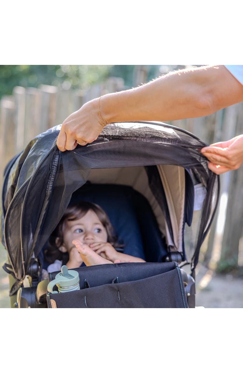 ezimoov 3-in-1 Convertible Stroller Cover, Alternate, color, Black