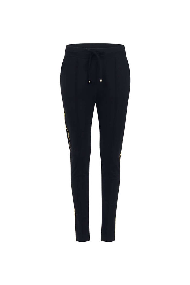 Stripe Sweatpants, Main, color, Black