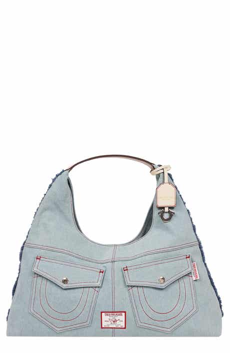 True Religion Arden Contrast Stitch Hobo Bag