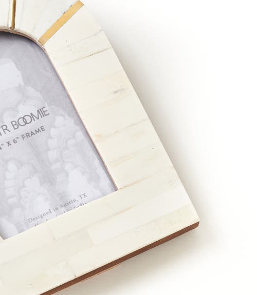 Matr Boomie Mukhendu Arch 4x6 Picture Frame In White - Arch