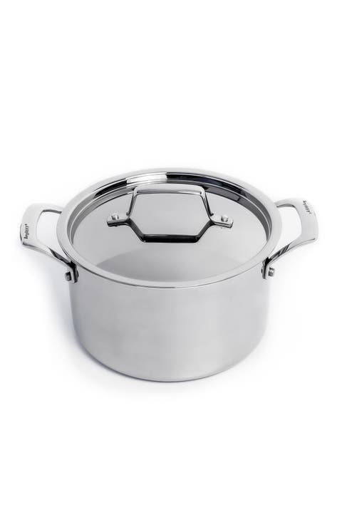 Stainless Steel 4-Quart Stock Pot & Lid