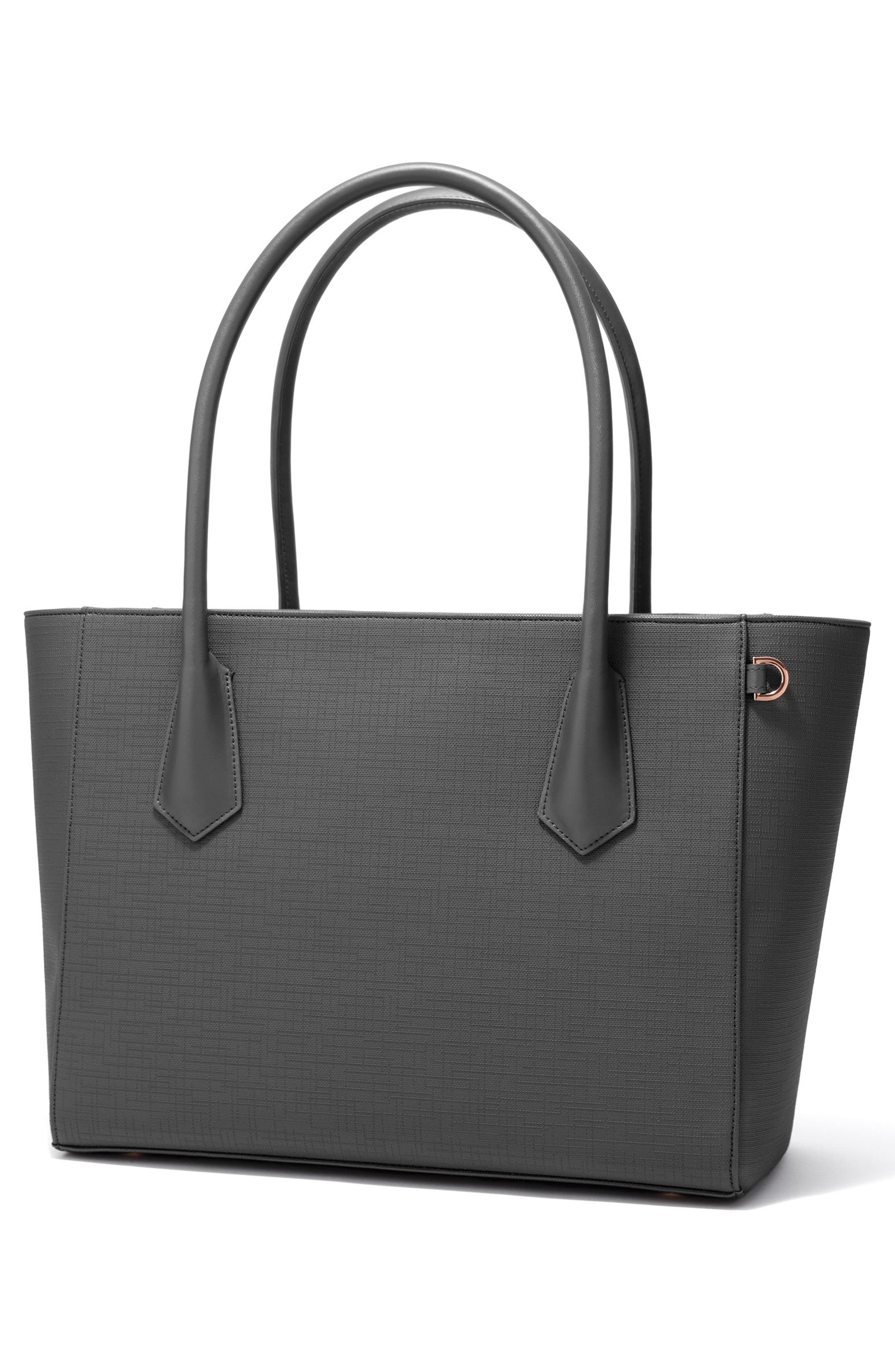 Signature Legend Coated Canvas Tote, Alternate, color, GRAPHITE