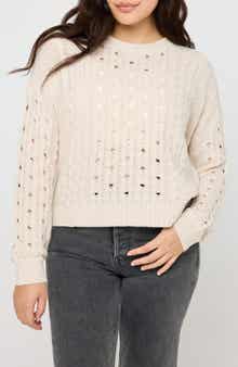 Spiritual Gangster Gemma Cable Knit Sweater