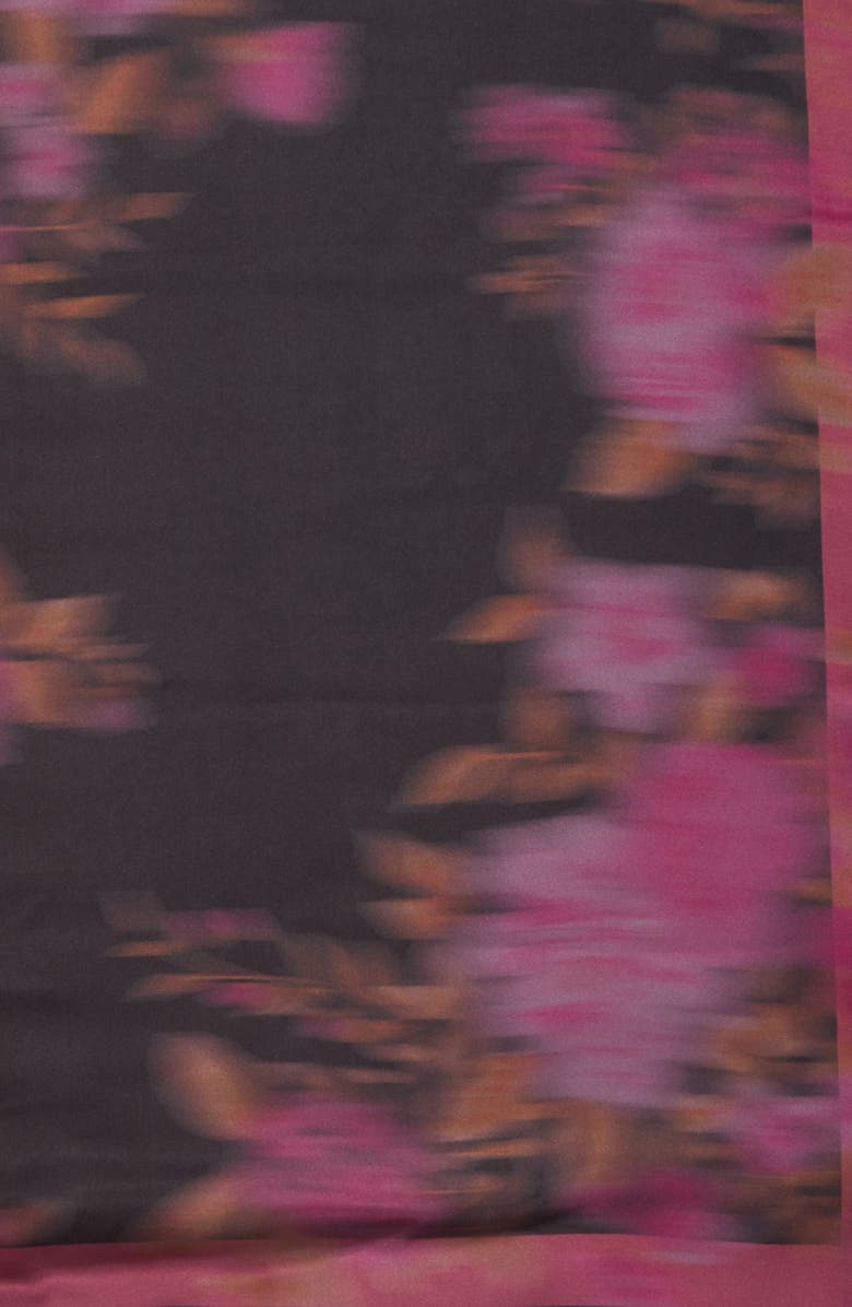 Steve Madden Blurry Floral Print Square Scarf, Alternate, color,