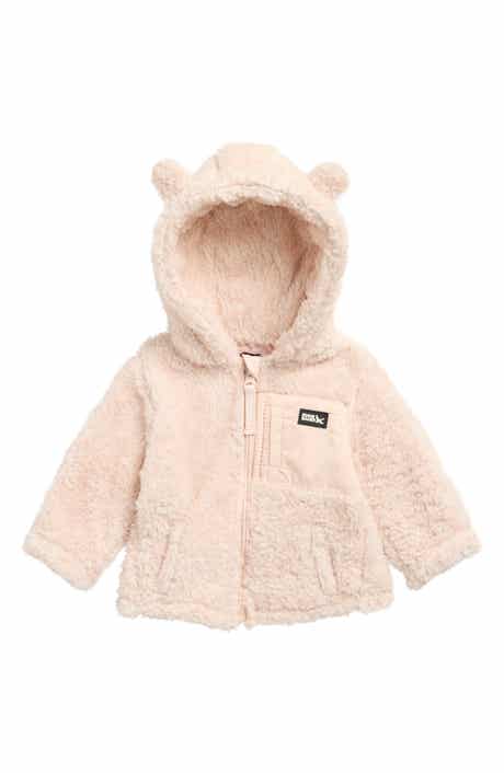 Eddie Bauer Plush Faux Fur Hooded Jacket