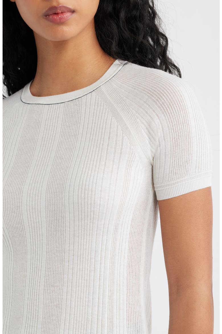 Teresa Rib T-Shirt, Alternate, color, IVORY