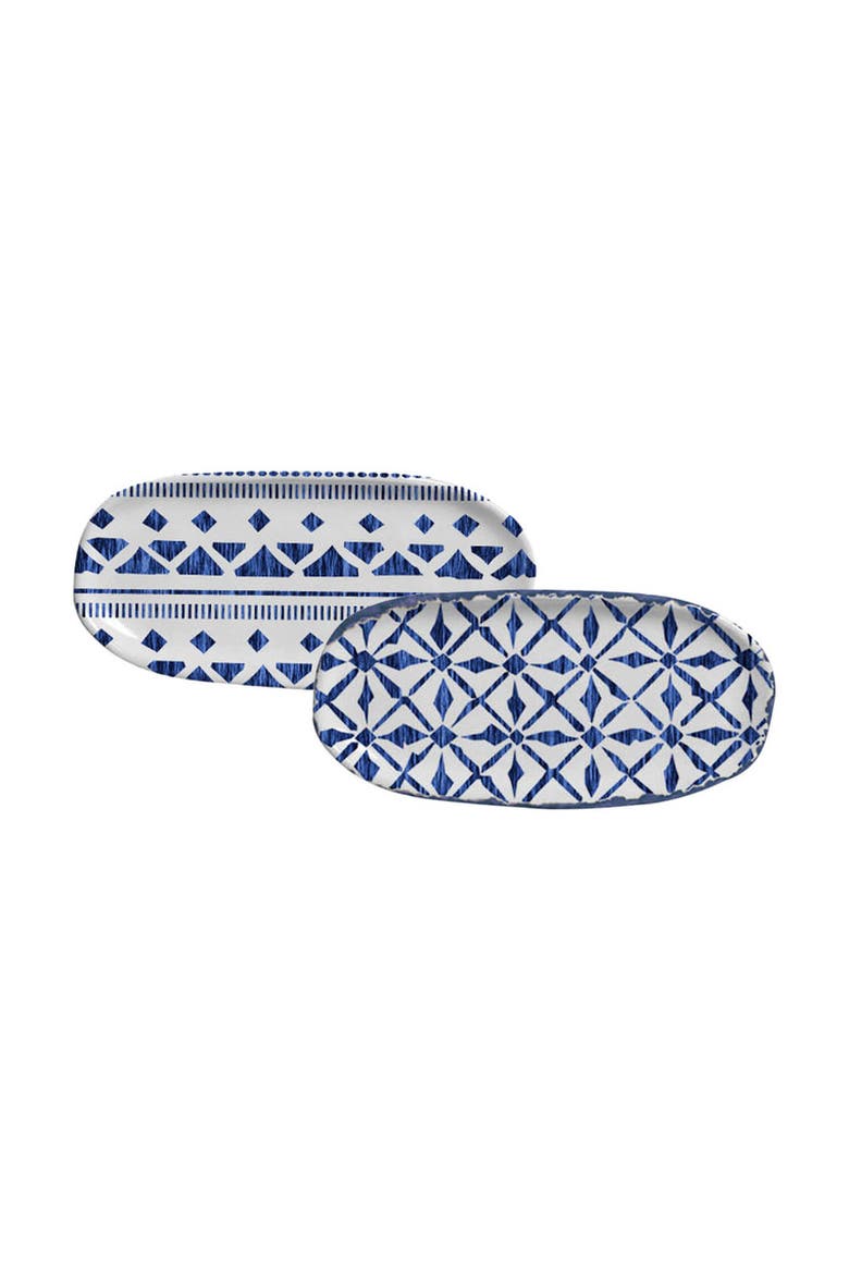 Shallow Organic Oval Platter Mini Set of 4, Main, color, Maya
