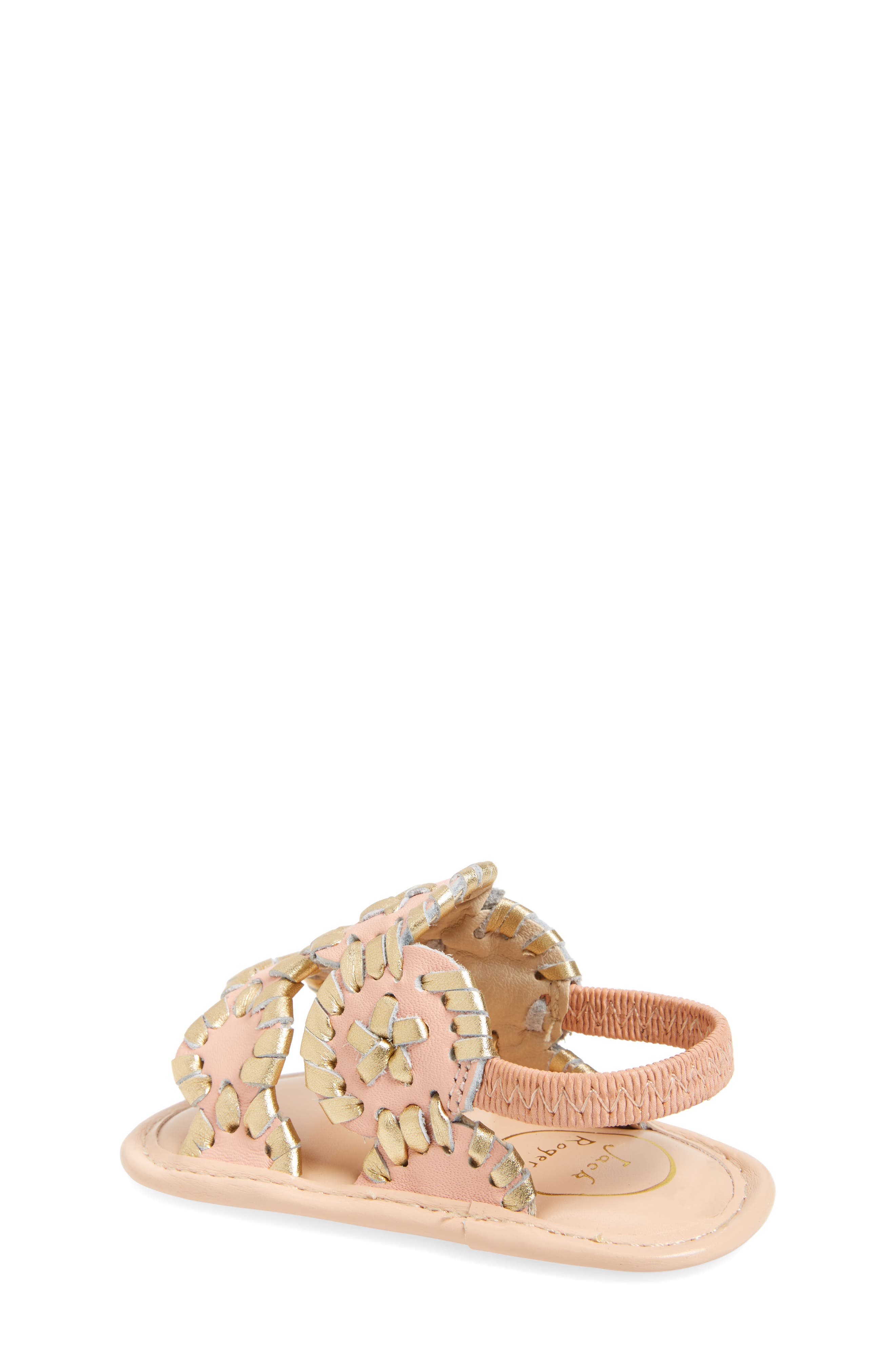 'Lauren' Sandal, Alternate, color, BLUSH/GOLD