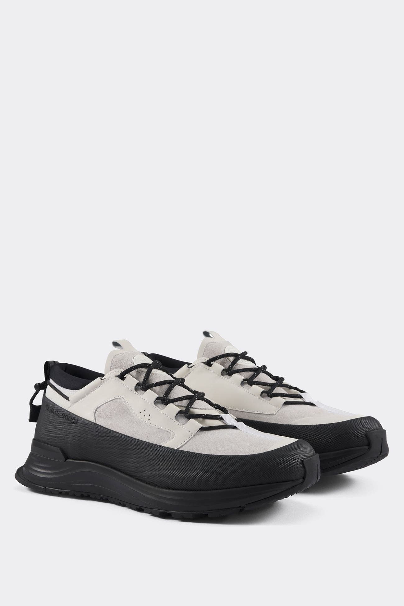 Men's Glacier Trail Sneaker, Main, color, White/Black