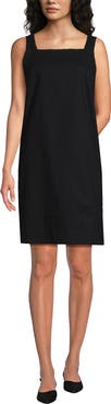 Lands' End Linen Shift Above the Knee Dress