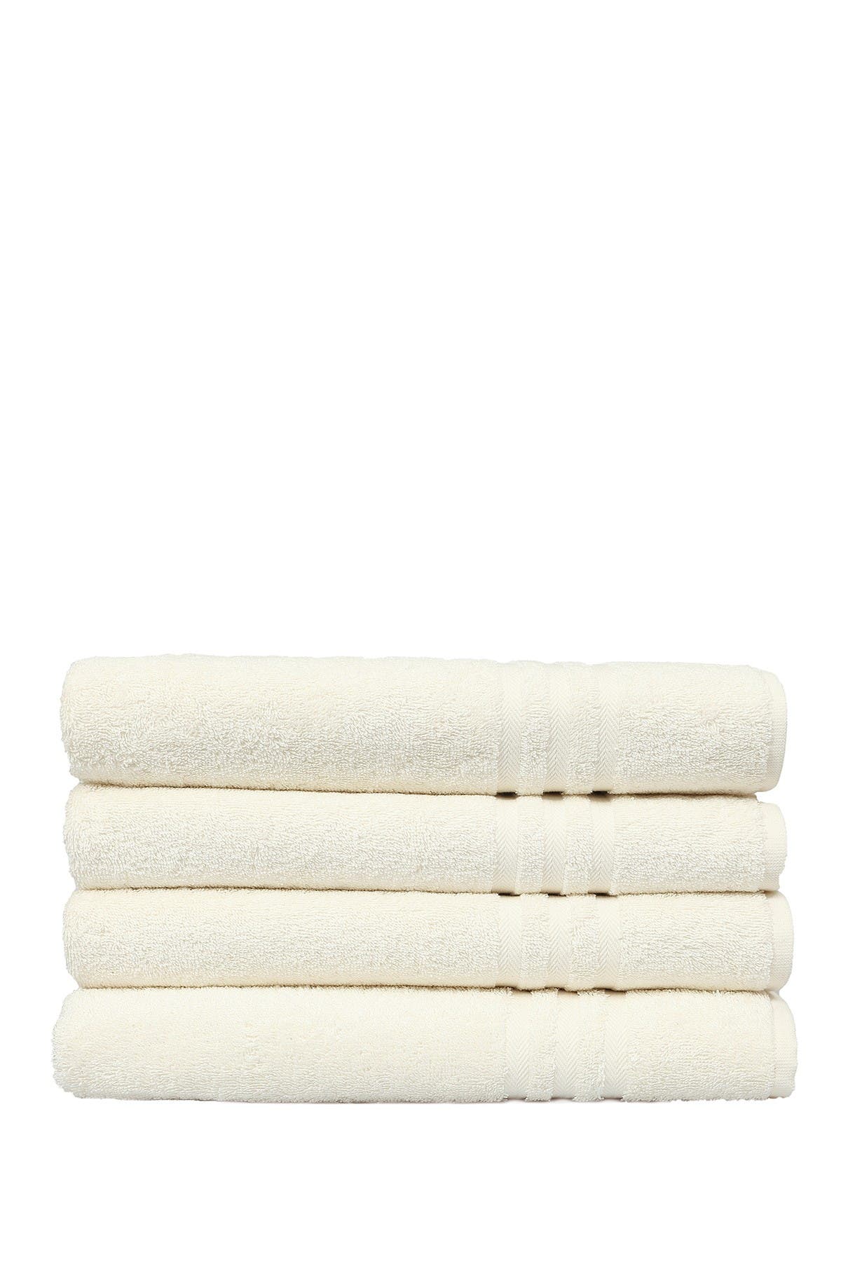 Linum Home Textiles Denzi Bath Towels - Set of 4 - Cream