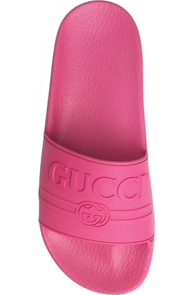 Gucci Logo Slide Sandal, Alternate, color,