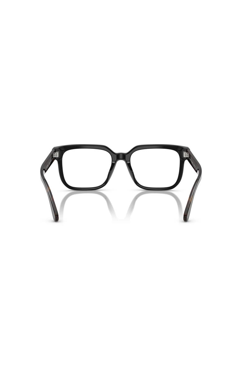 Ralph Lauren 51mm Rectangle optical glasses, Alternate, color, Black