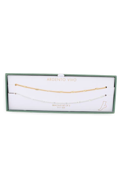 2-Pack Layering Bracelets
