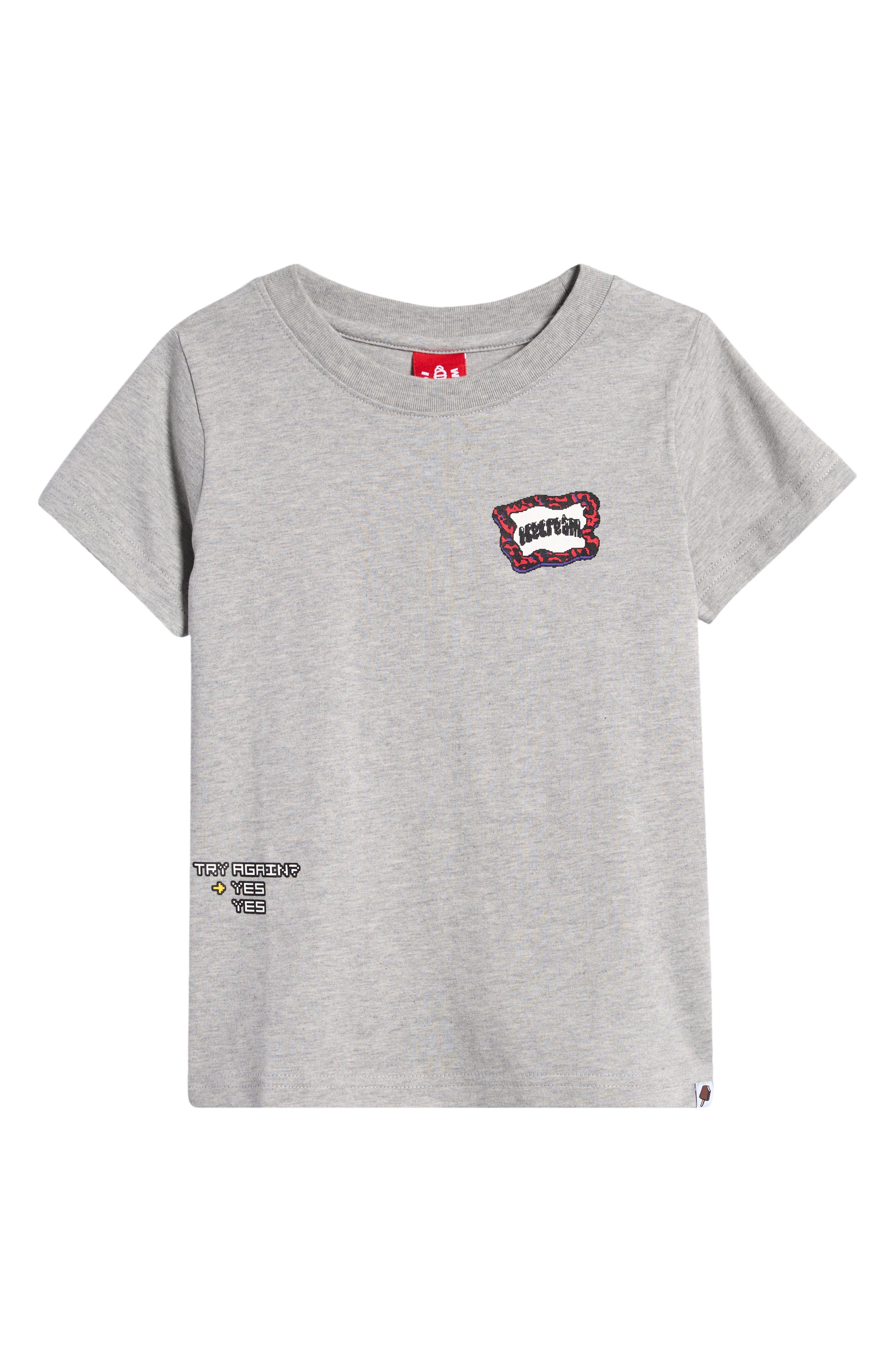 ICECREAM Kids' Lava Flag Cotton Graphic T-Shirt