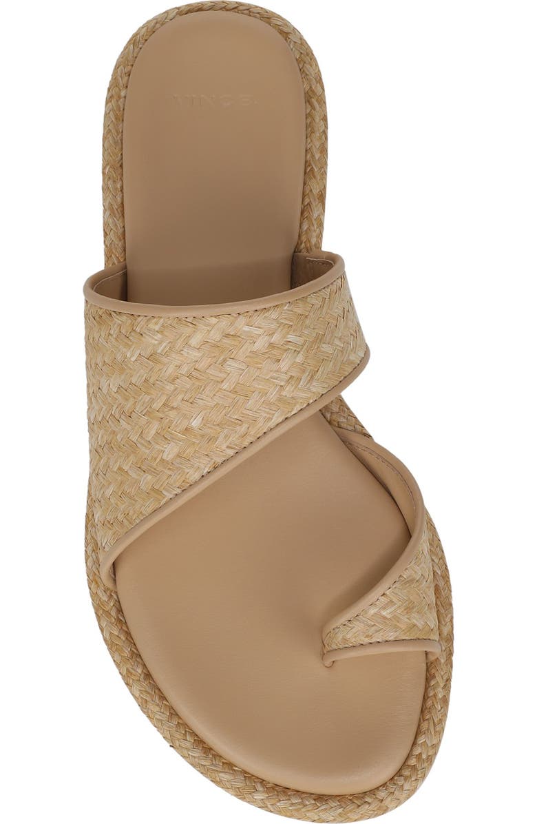 Vince Lukas Slide Sandal, Alternate, color, Toasted Wheat
