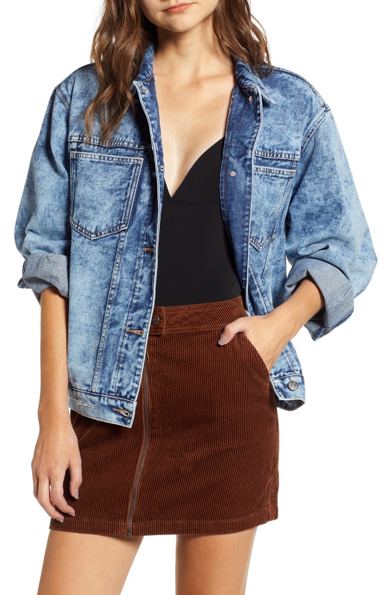 UNIONBAY Union Bay Warren Denim Jacket, Main, color, 