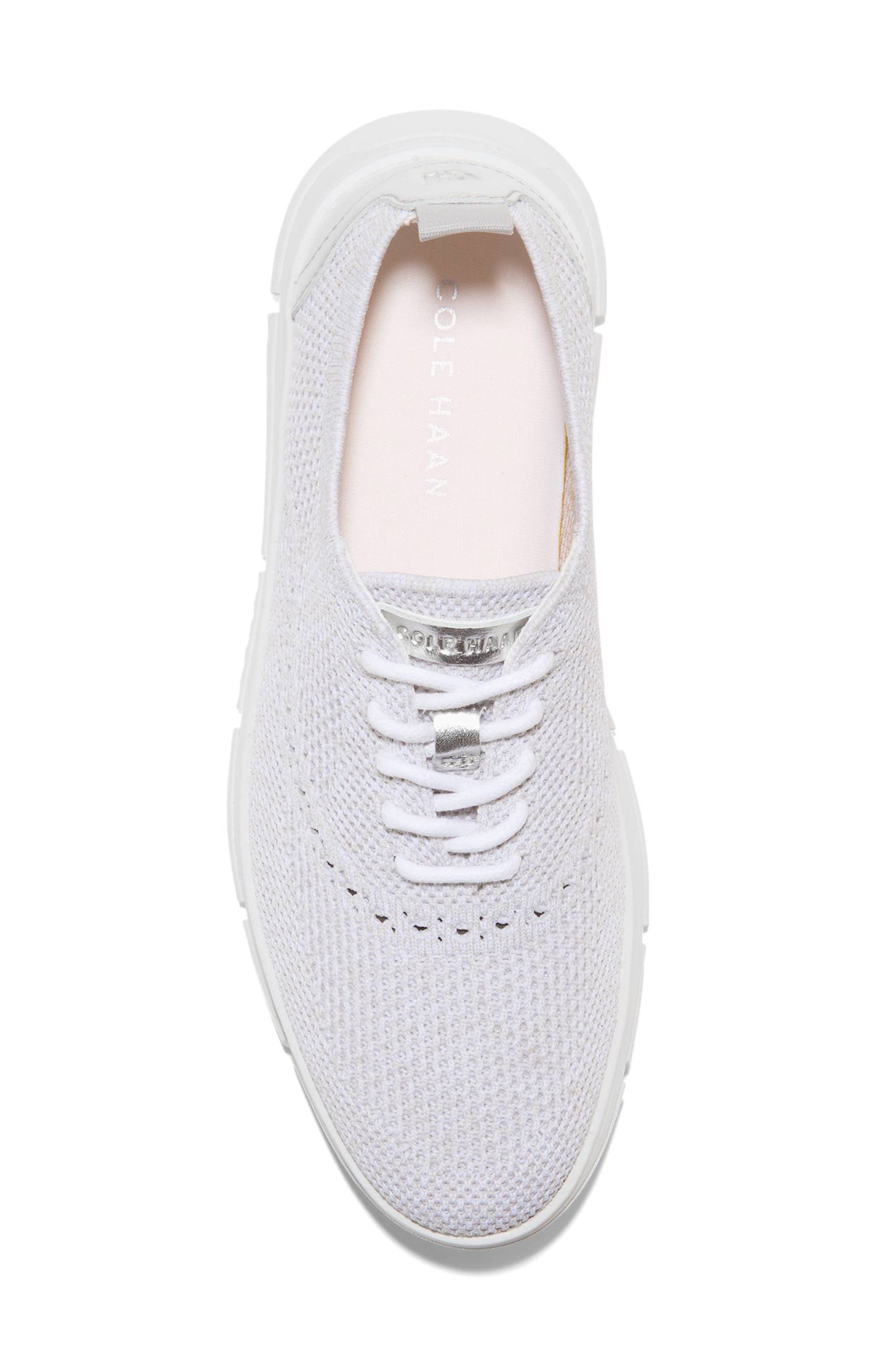 Cole Haan ZERØGRAND Stitchlite<sup>™</sup> Wingtip Oxford Sneaker, Alternate, color, White/Harbor Mist
