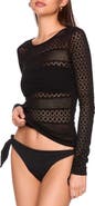 Susana Monaco Pointelle Sweater