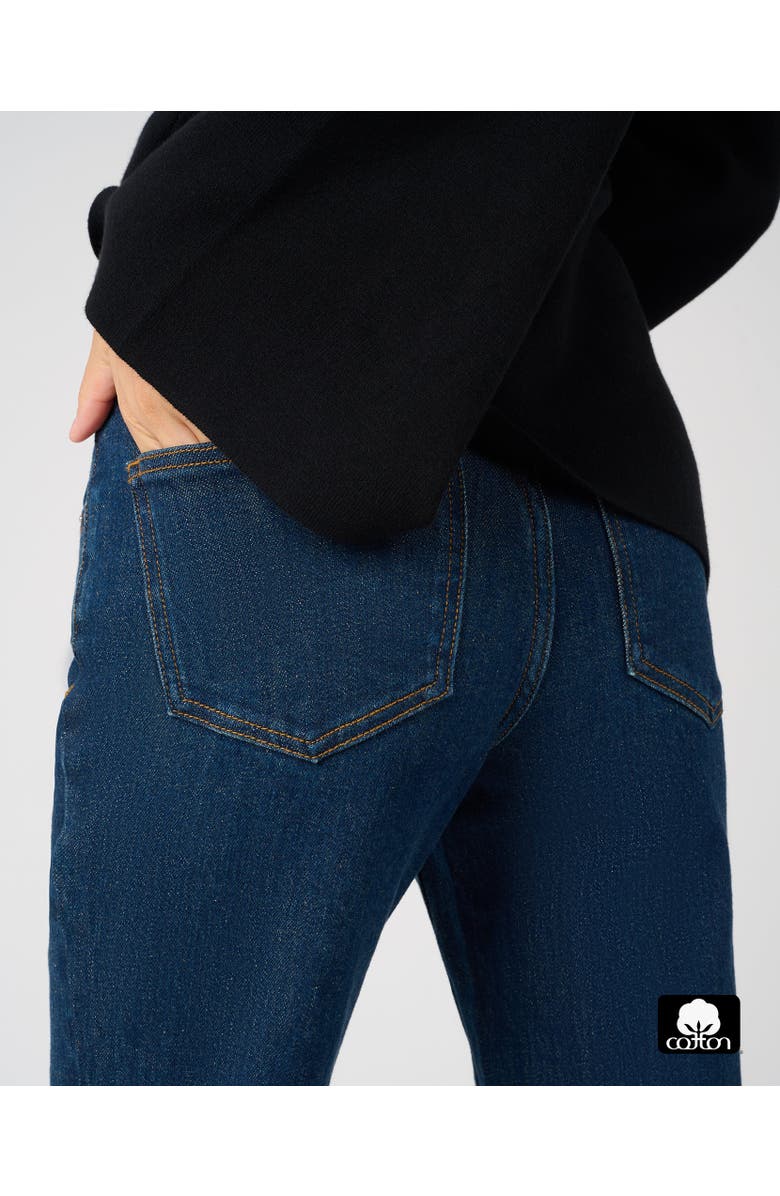 WeWoreWhat 90's Straight Leg Jean, Alternate, color, Dark Mid Wash