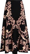 Ulla Johnson Athena Floral Jacquard Skirt
