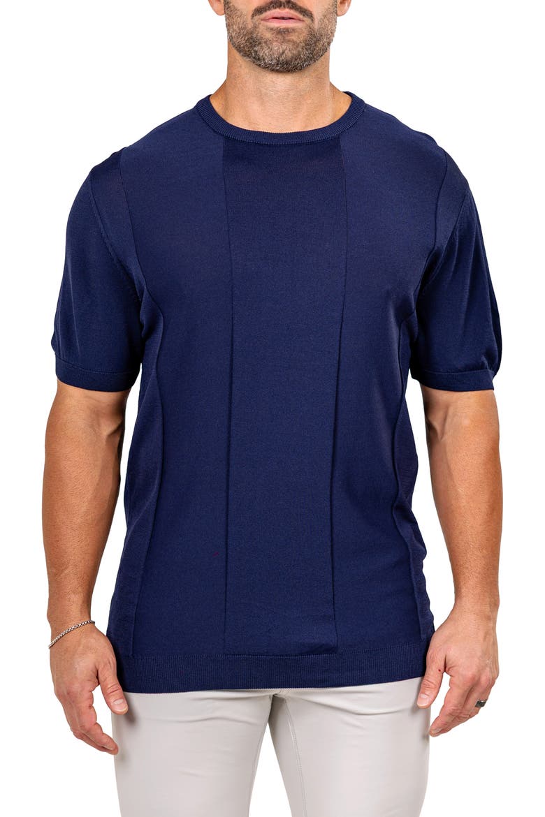 Marthy Blue Crewneck, Main, color, BLUE