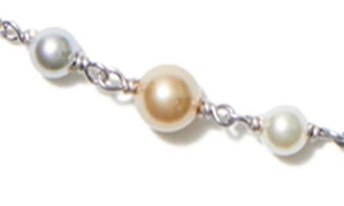 Tory Burch Kira Necklace & Earrings Set In Silver
