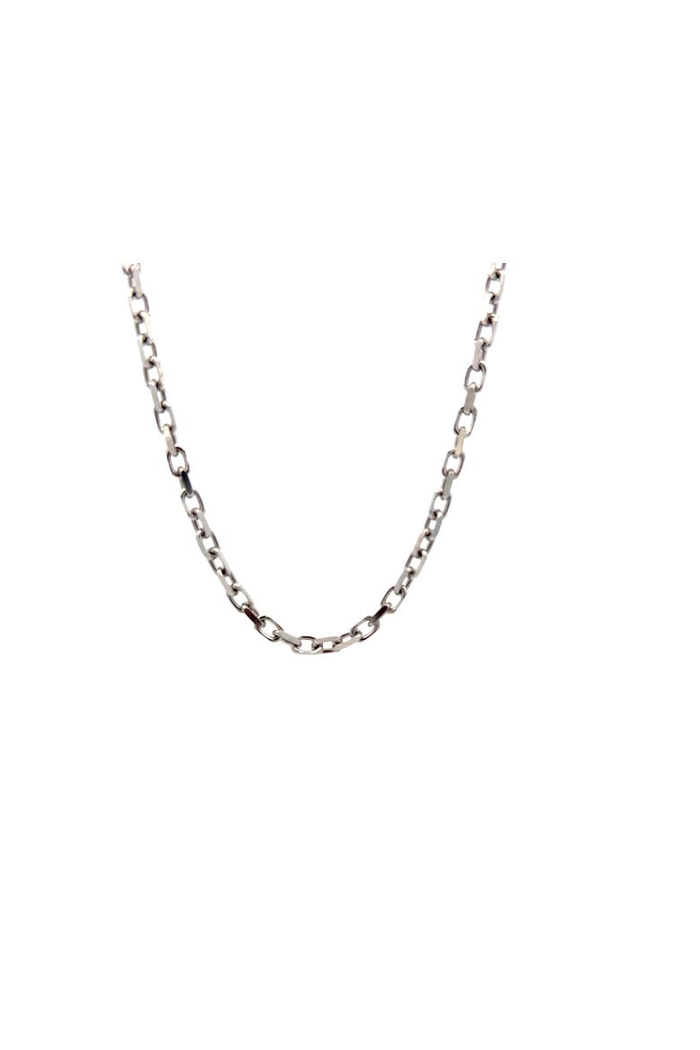 Sterling Silver Cable Chain Necklace, 20-Inch, 3.3 mm, Main, color, Silver