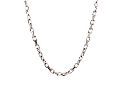 Sterling Silver Cable Chain Necklace, 20-Inch, 3.3 mm