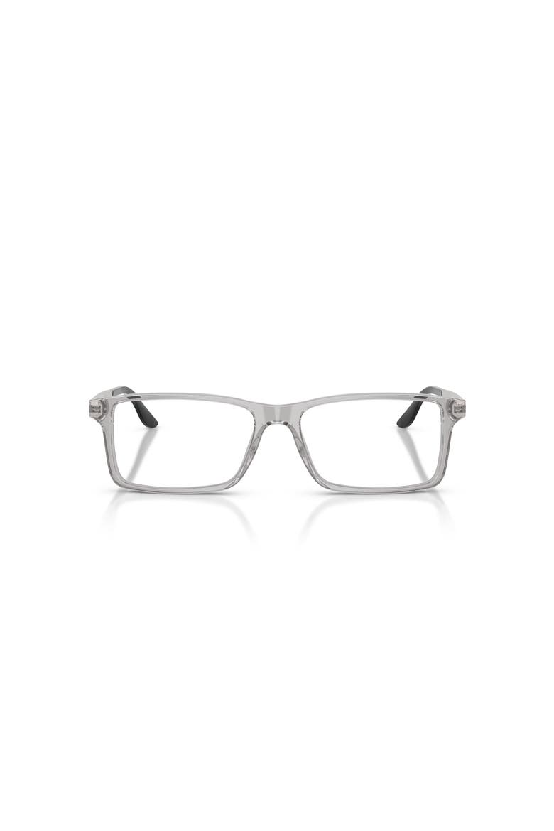 55mm Rectangle optical glasses, Alternate, color, Grey