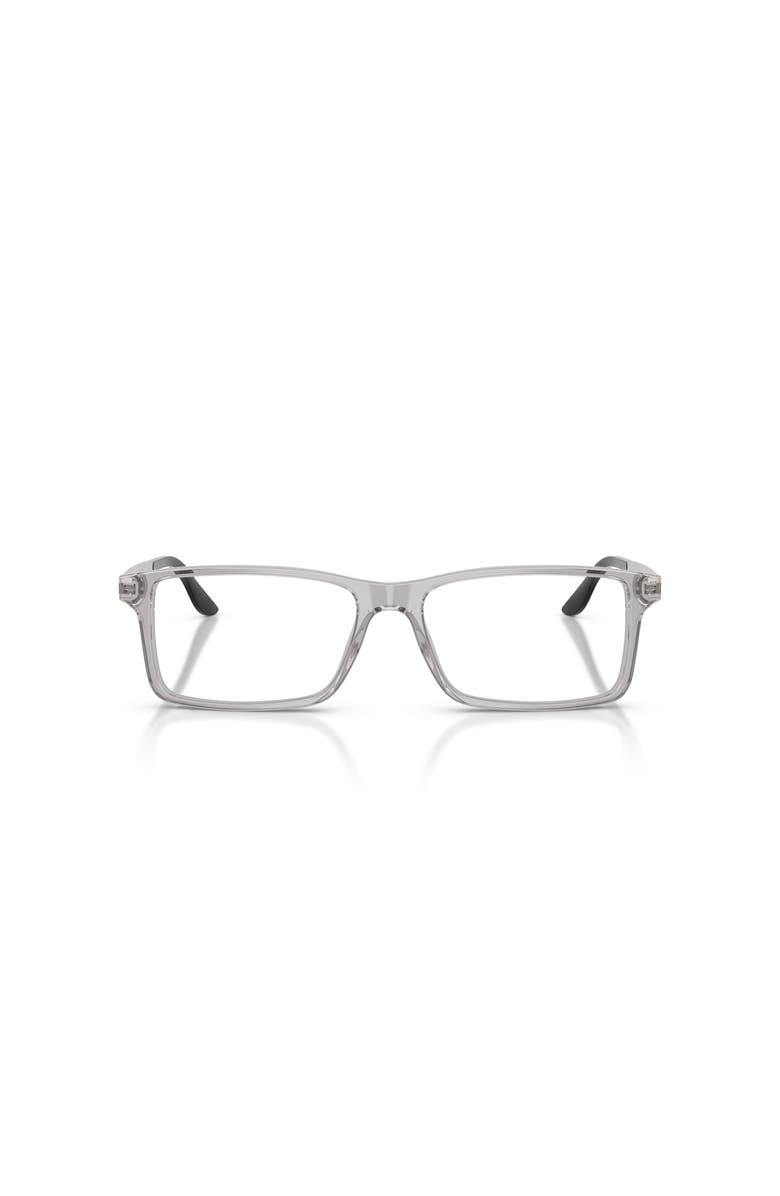 Ralph Lauren 55mm Rectangle optical glasses, Alternate, color, Grey