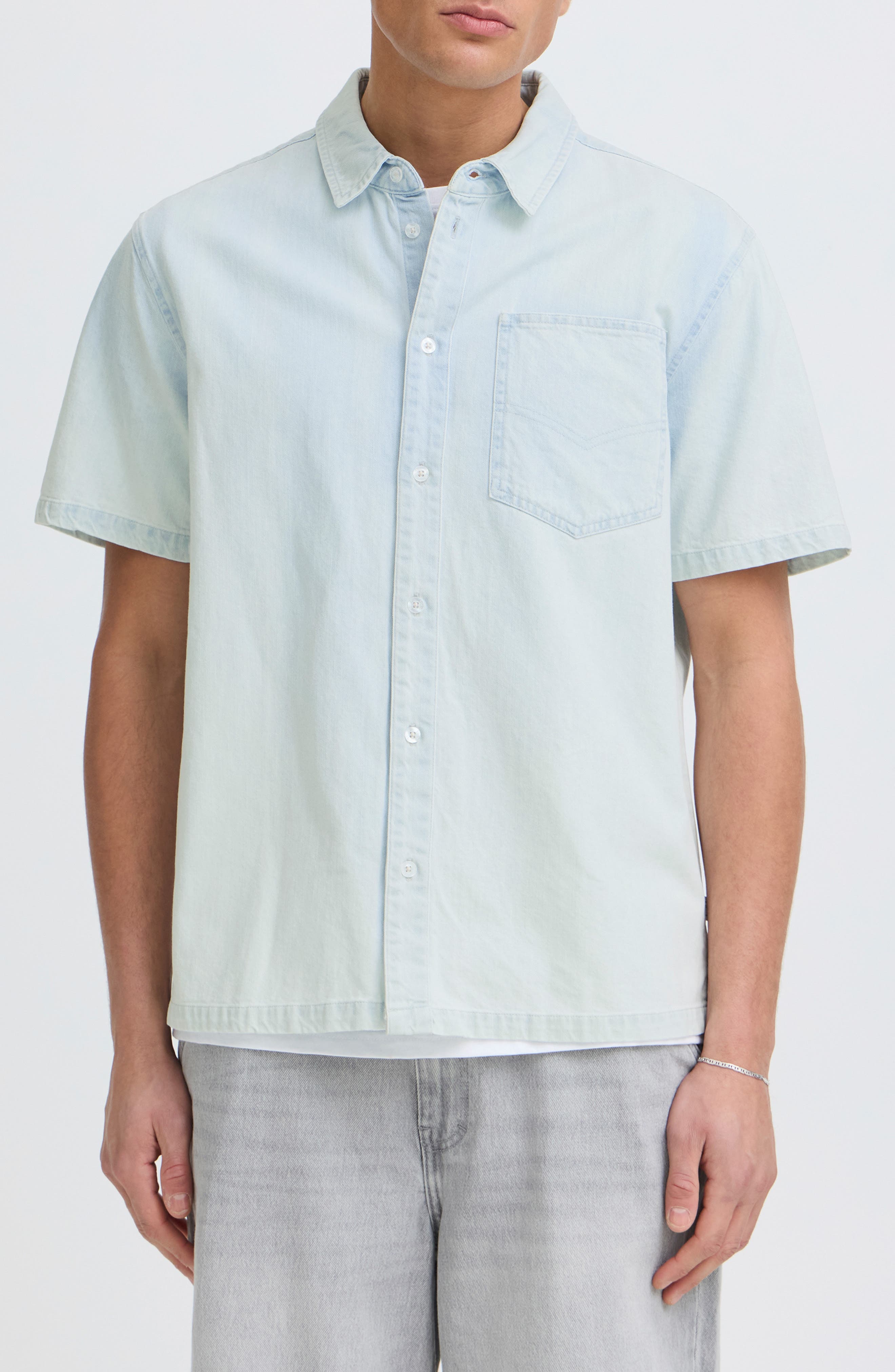 selected LIGHT BLUE DENNIM