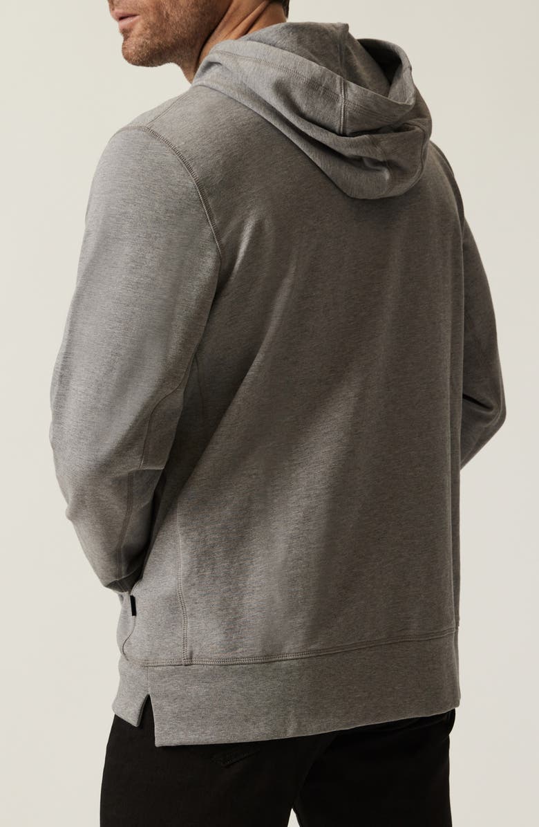 34 Heritage Stretch French Terry Hoodie, Alternate, color, Grey Melange