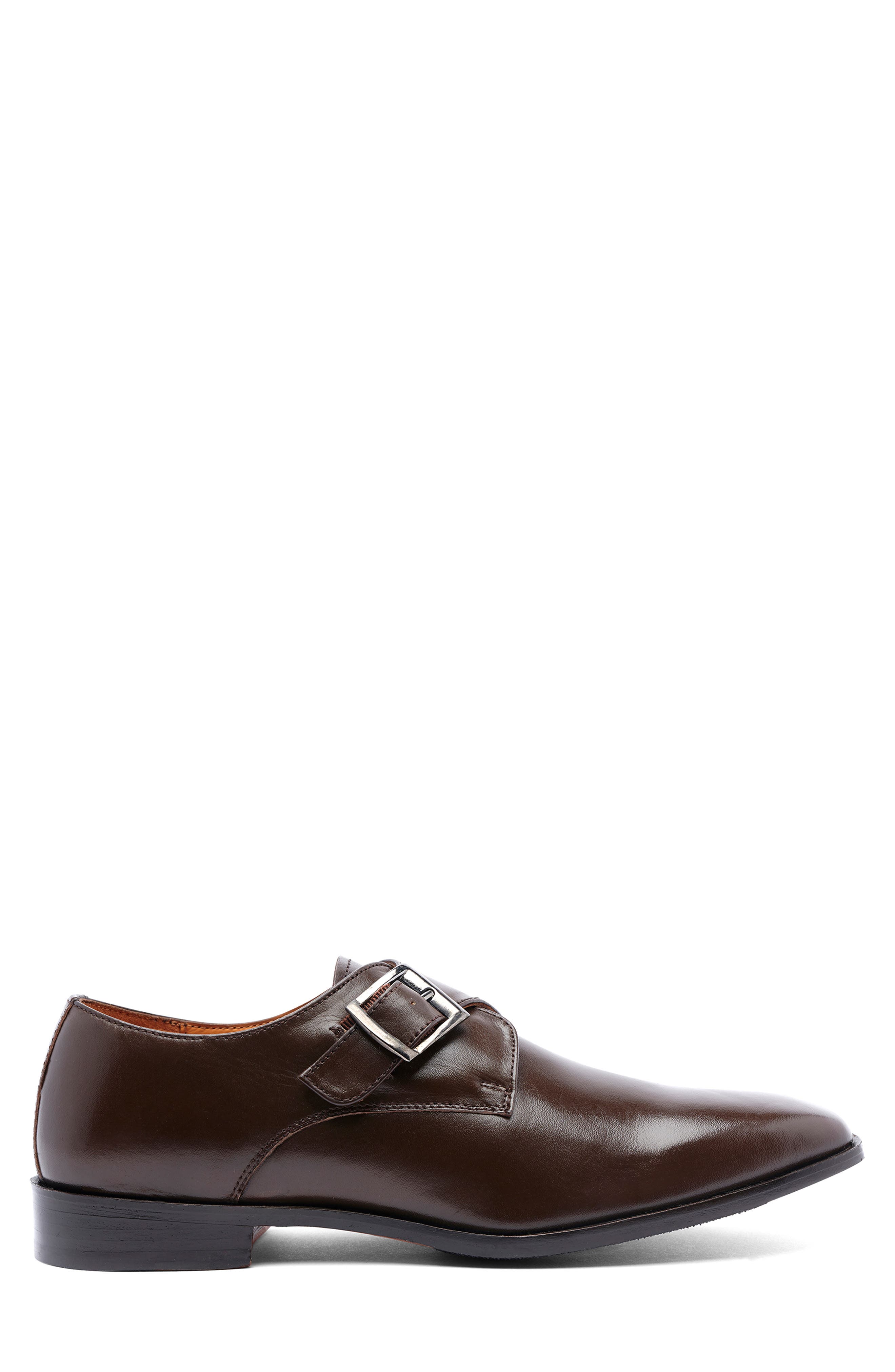 Freedom Monk Shoe, Alternate, color, DARK BROWN