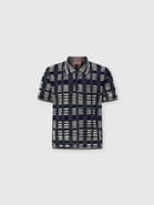 Missoni Cotton And Viscose Polo Shirt With Check Pattern