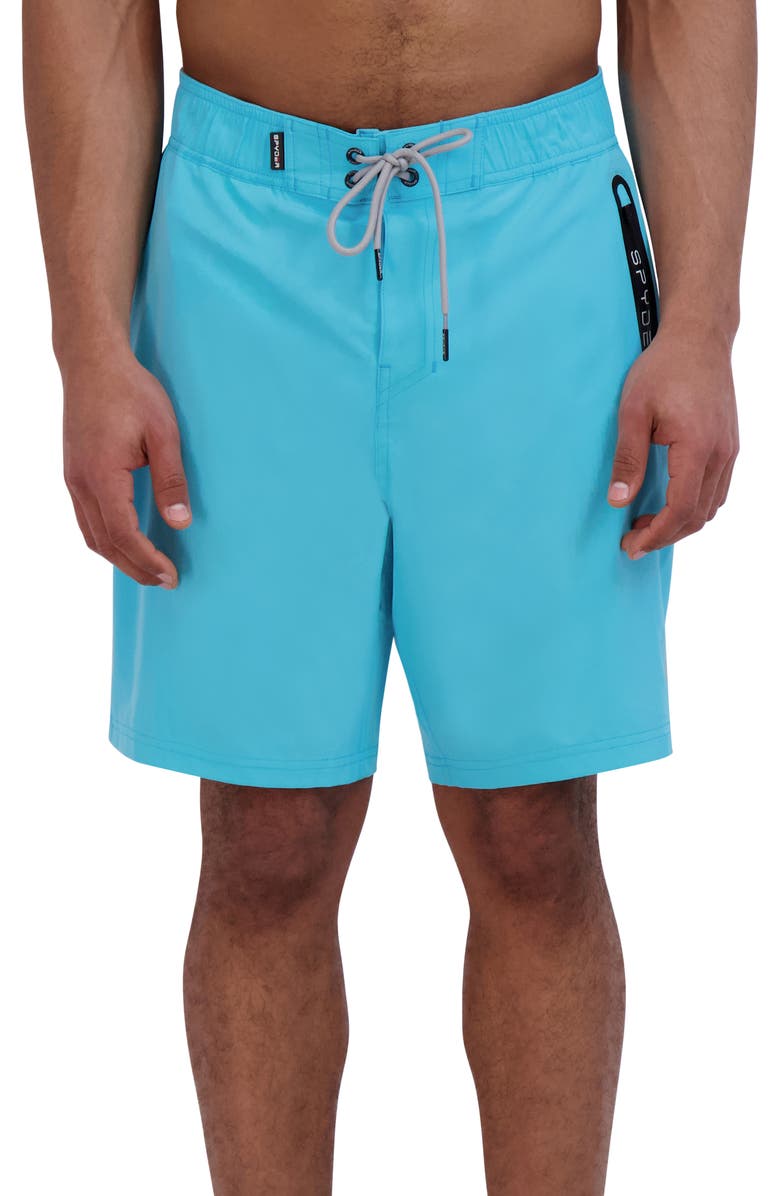 Spyder 9-Inch Swim Trunks, Main, color, 