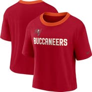 Nike Women's Nike Red Tampa Bay Buccaneers High Hip Fashion Cropped Top