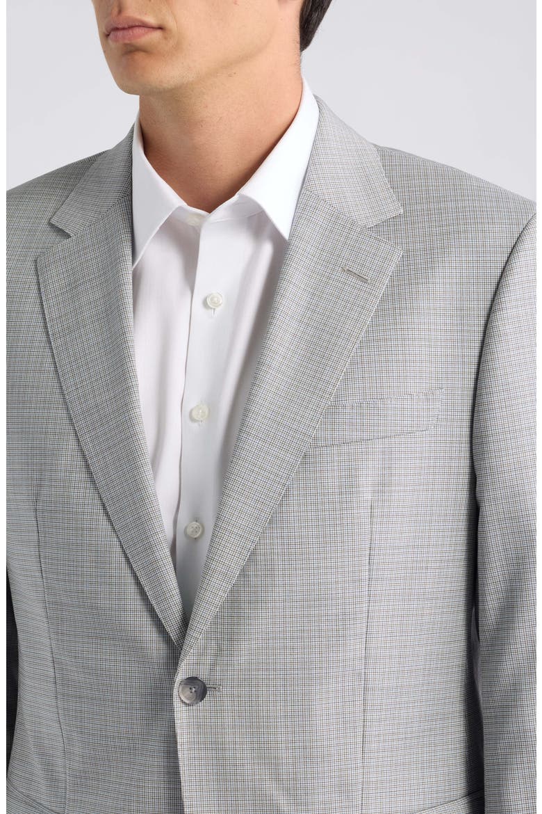 Huge Trim Fit Virgin Wool Suit, Alternate, color, OPEN GREY