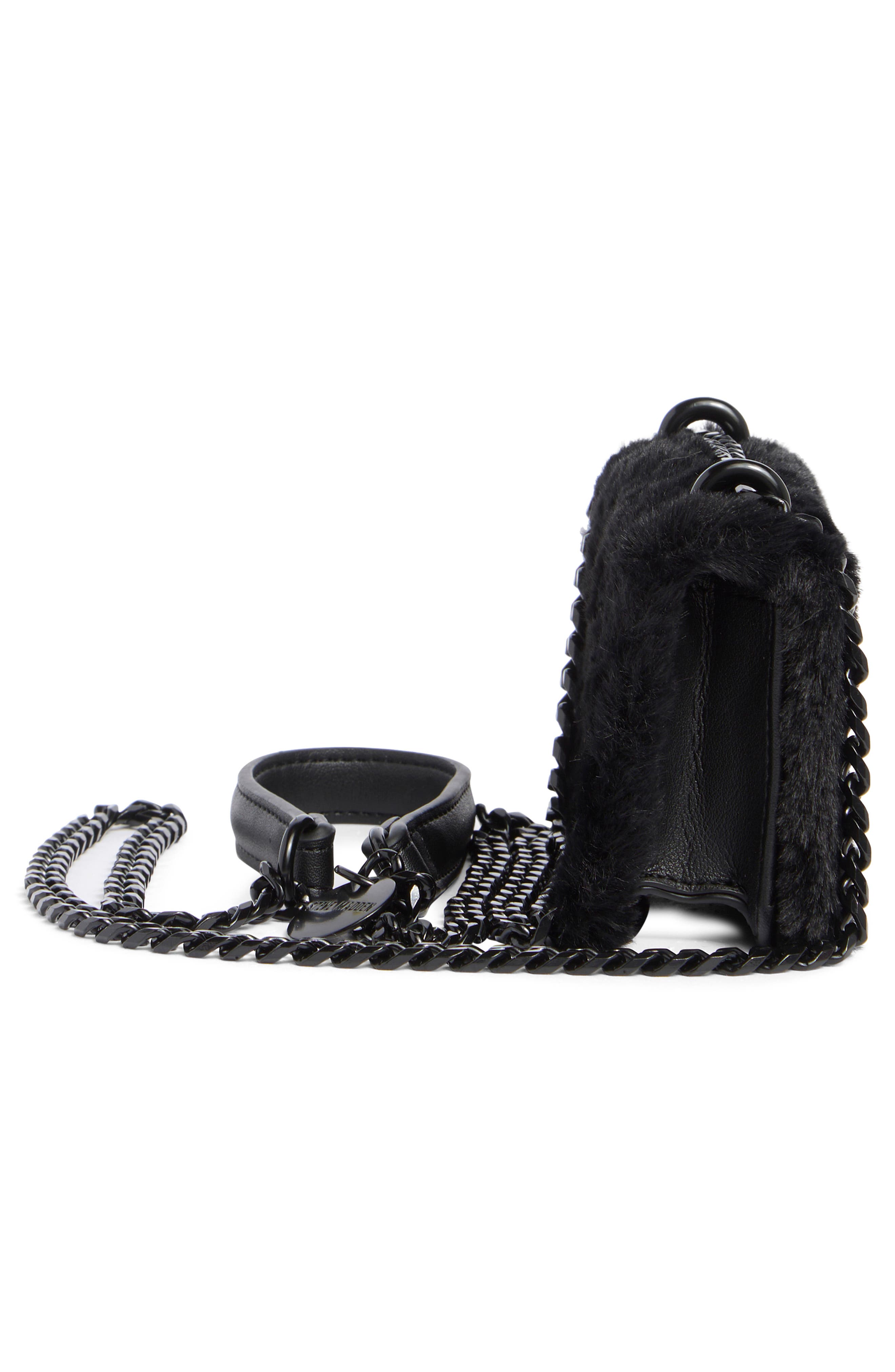 Steve Madden Broy Faux Fur Mini Crossbody Bag (Women) | Nordstromrack