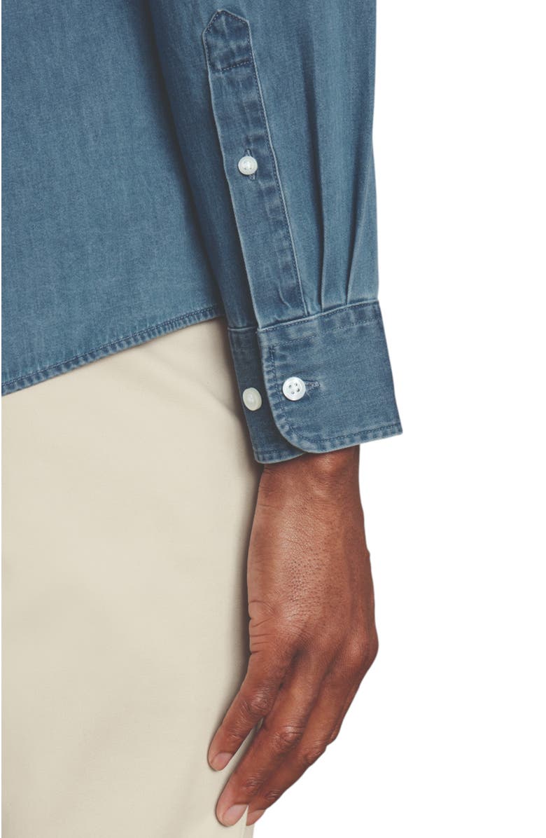 Charles Tyrwhitt Denim Shirt, Alternate, color, Ocean Blue