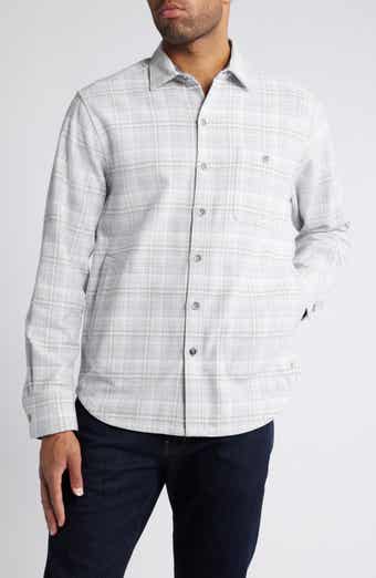 Tommy Bahama Coastal Vibes Plaid Cotton Flannel Button-Up Shirt