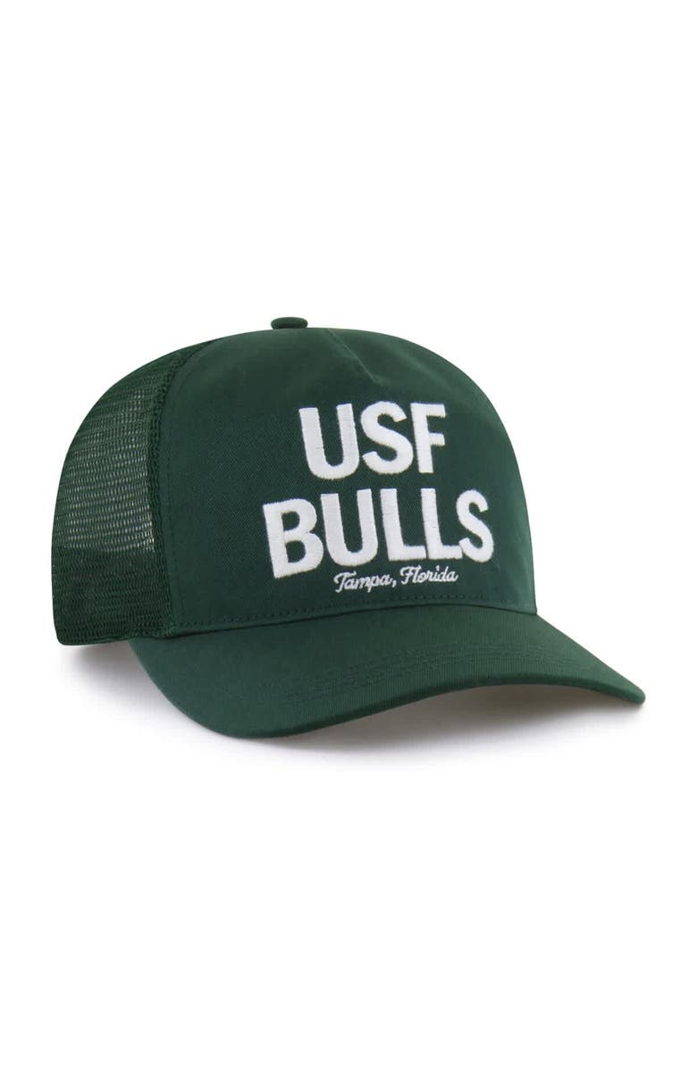 '47 Men's '47 Green South Florida Bulls Contemporary Hitch Trucker Adjustable Hat, Alternate, color, Green