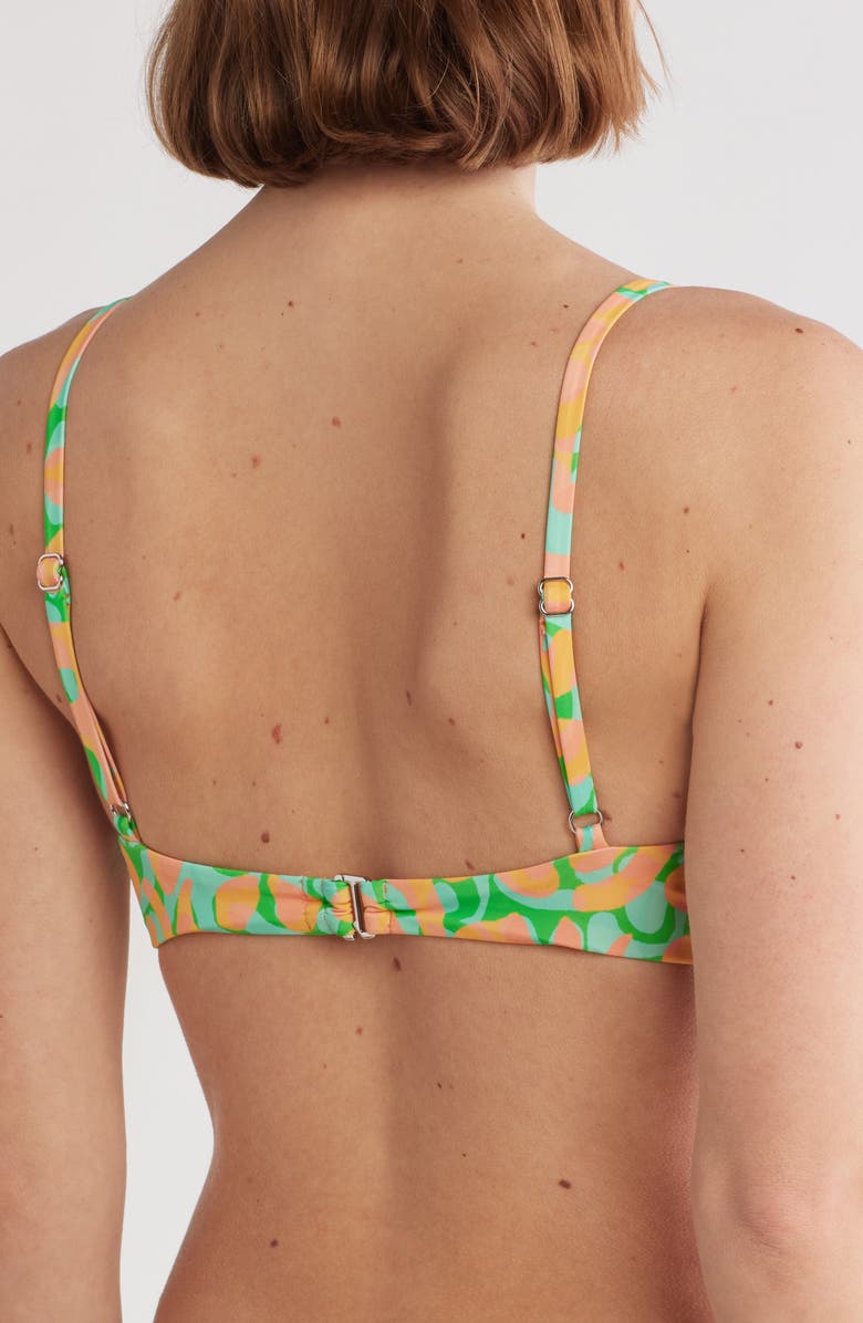 Dippin Daisys Zen Knot Front Bikini Top, Alternate, color,